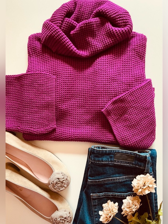 Splendid Sweaters - Splendid Waffle Knit Sweater Sz Small